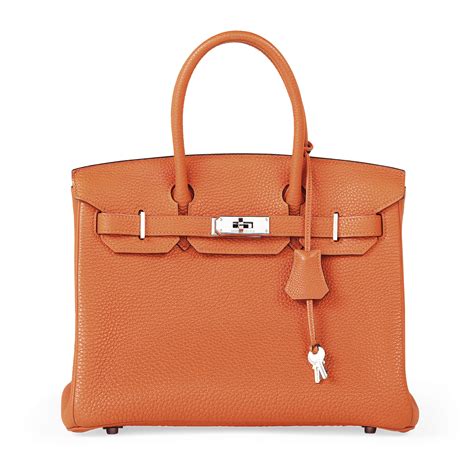 hermes orange bag birkin